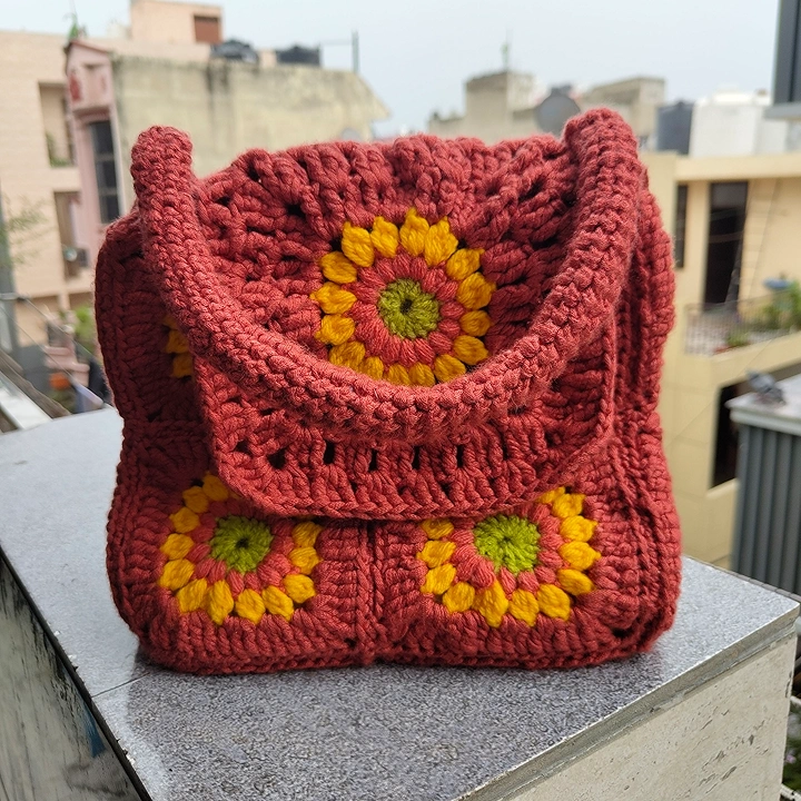 Granny squares Handbag - Image 2